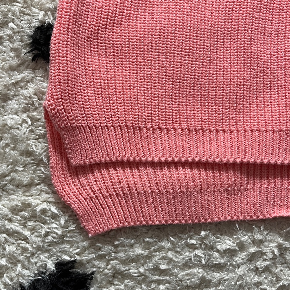 525 America size SMALL Emma Coral Crew Neck Sweater - Picture 6 of 12